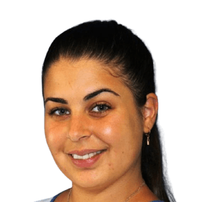 Porträt von Christina Boschetto, Dentalassistentin in der Zahnarztpraxis Rohr